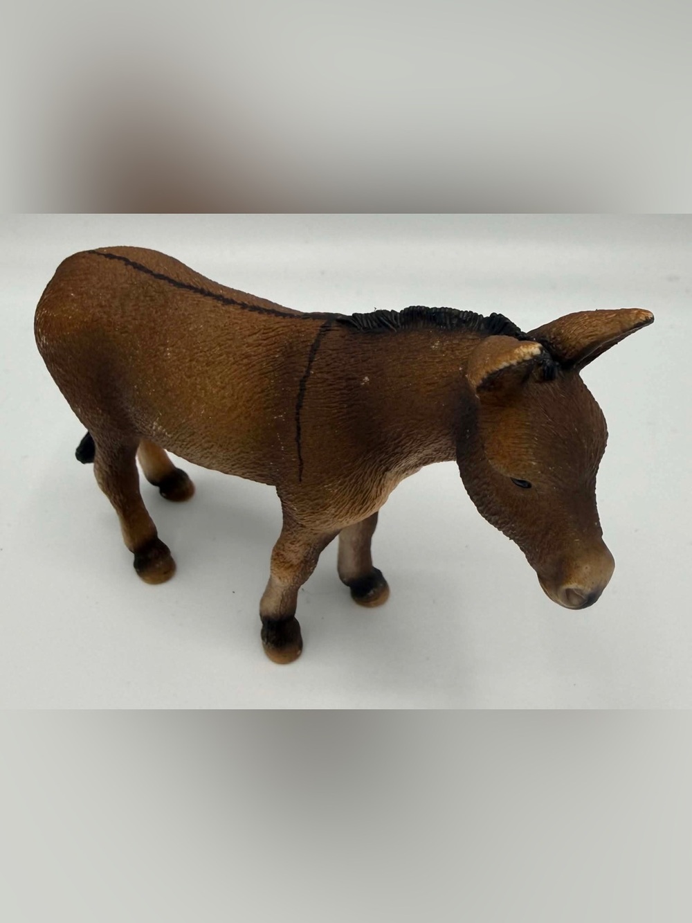 Schleich Retired Donkey 2008 Model Figure *Used*